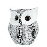 Resin owl figurine home decoration