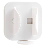 Wall-mounted gravity-sensor electric toothbrush holder, no drilling required, multi-functional toothpaste and comb holder for bathroom use.